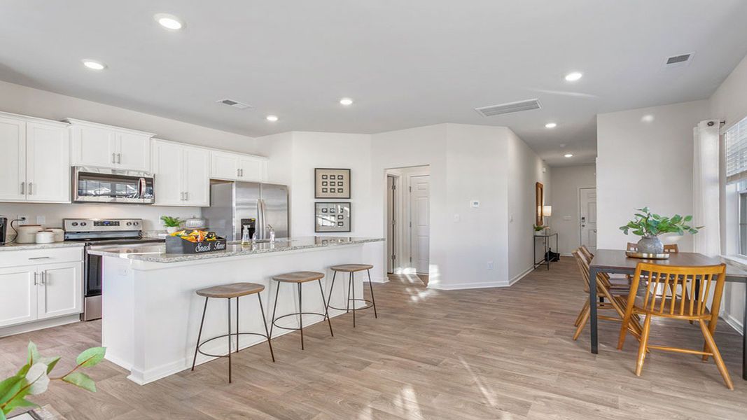 Furnished interior view inside a new home in Henley Ridge, Graham (Image 11).