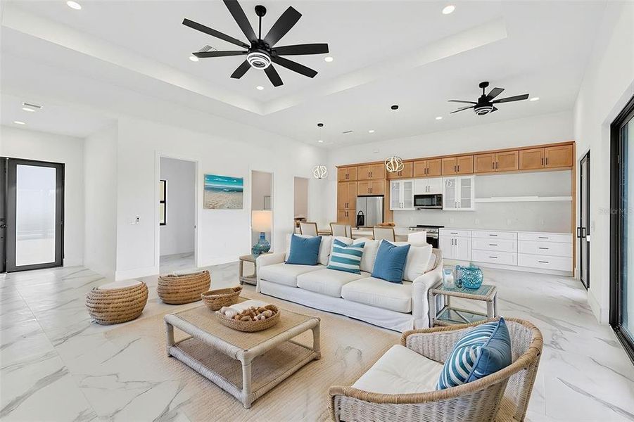 Furnished interior view inside a new home in , Port Charlotte (Image 41).