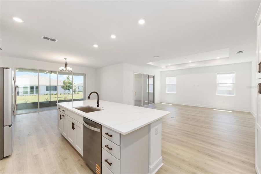 Furnished interior view inside a new home in , Ocala (Image 7).