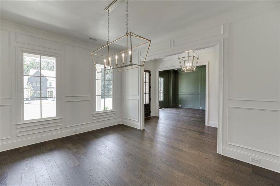 Spacious, unfurnished interior of a new home in , Buford (Image 61).