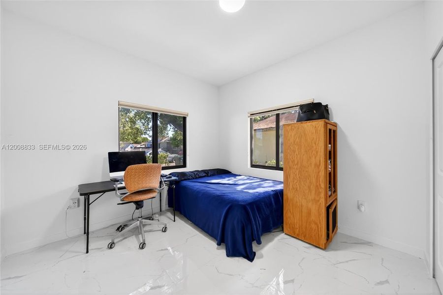 Furnished interior view inside a new home in , Miami (Image 18).