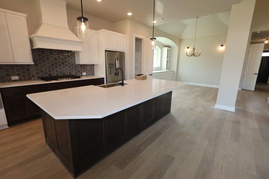 Furnished interior view inside a new home in , Conroe (Image 4).