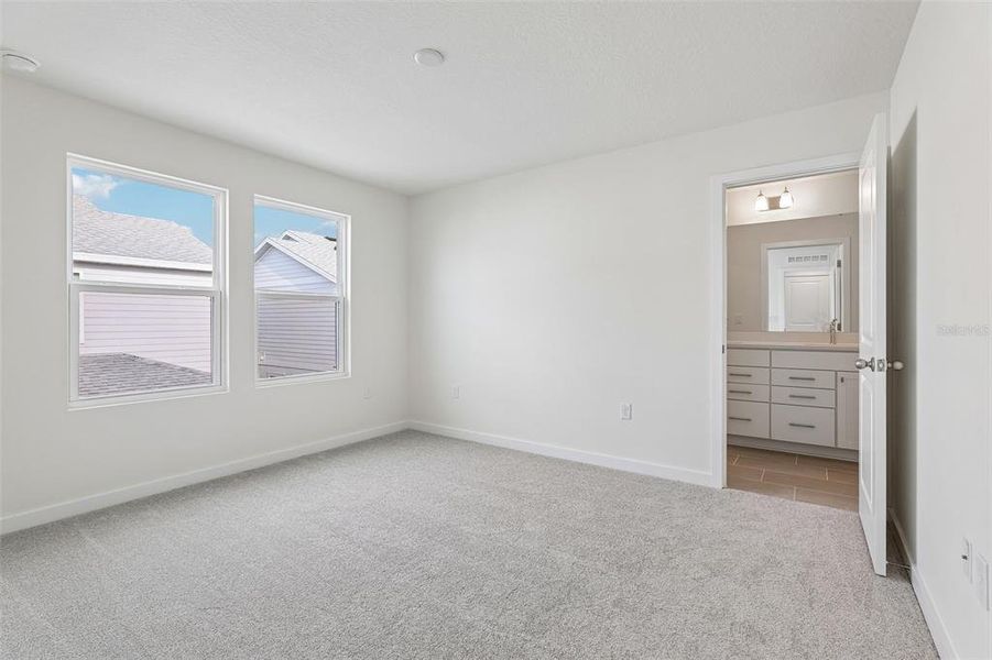 Spacious, unfurnished interior of a new home in Cyrene at Harmony, St. Cloud (Image 33). Spacious, unfurnished interior of a new home in Cyrene at Harmony, St. Cloud (Image 33).