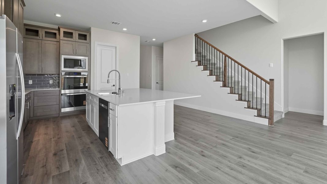 Representative furnished interior of a home built from the CASCADE by D.R. Horton in Clearview Ranch, Royse City (Image 10). Representative furnished interior of a home built from the CASCADE by D.R. Horton in Clearview Ranch, Royse City (Image 10).
