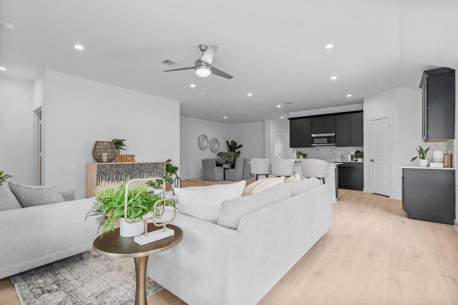 Furnished interior view inside a new home in Emberly, Beasley (Image 16).