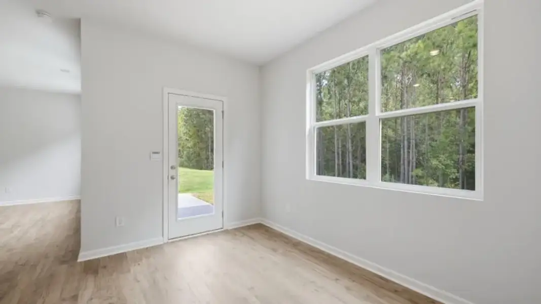 Spacious, unfurnished interior of a new home in Oaks at Cedar Grove, Fairburn (Image 23). Spacious, unfurnished interior of a new home in Oaks at Cedar Grove, Fairburn (Image 23).