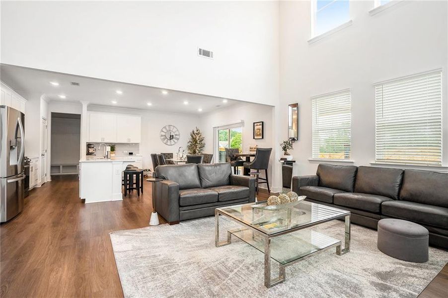 Furnished interior view inside a new home in , Loganville (Image 7).