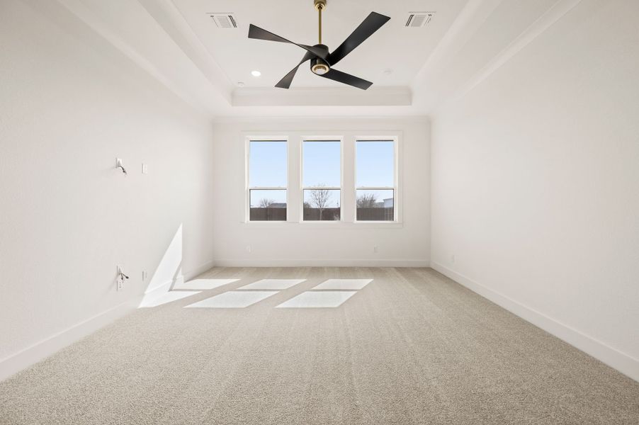 Spacious, unfurnished interior of a new home in NorthGlen, Haslet (Image 37). Spacious, unfurnished interior of a new home in NorthGlen, Haslet (Image 37).