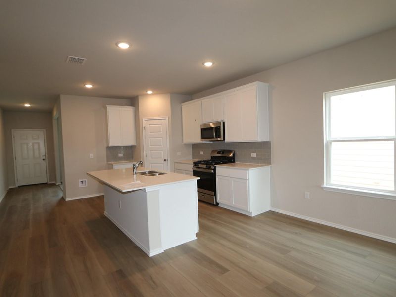 Furnished interior view inside a new home in Cascades at Onion Creek, Austin (Image 6).