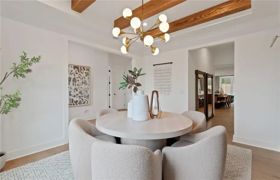 Furnished interior view inside a new home in Silverwood, Cumming (Image 4). Furnished interior view inside a new home in Silverwood, Cumming (Image 4).
