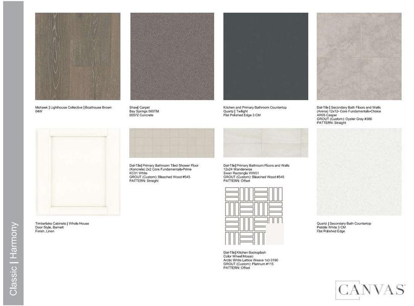 Design Selections.Home is currently under construction, selections subject to change.