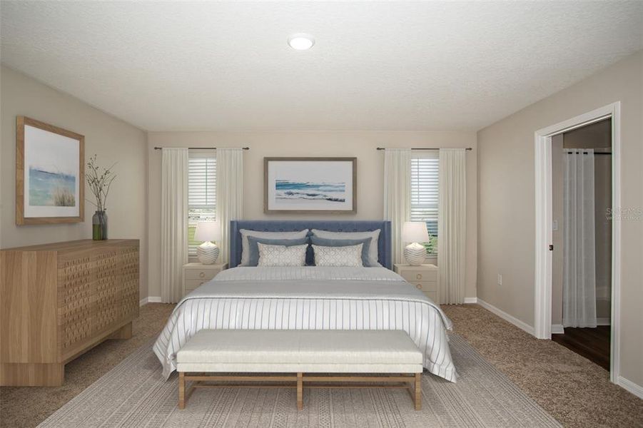 Furnished interior view inside a new home in Wynnstone, Davenport (Image 4).