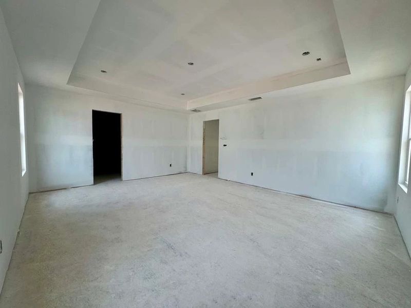 Primary Bedroom Construction Progress