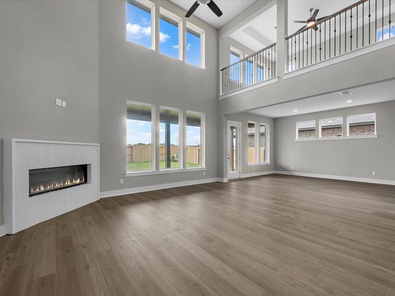 Spacious, unfurnished interior of a new home in Sienna 60’, Missouri City (Image 25).