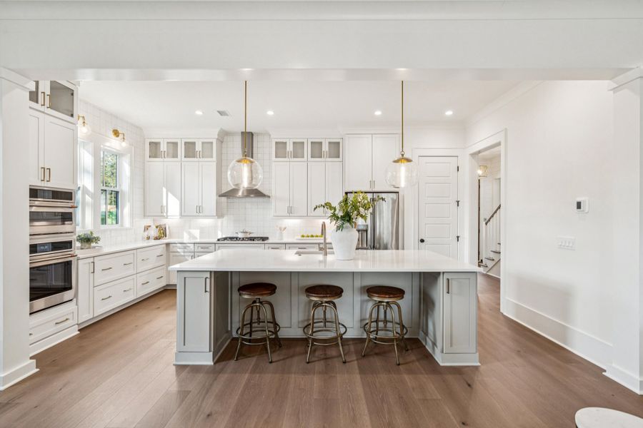 Furnished interior view inside a new home in , Johns Island (Image 10).