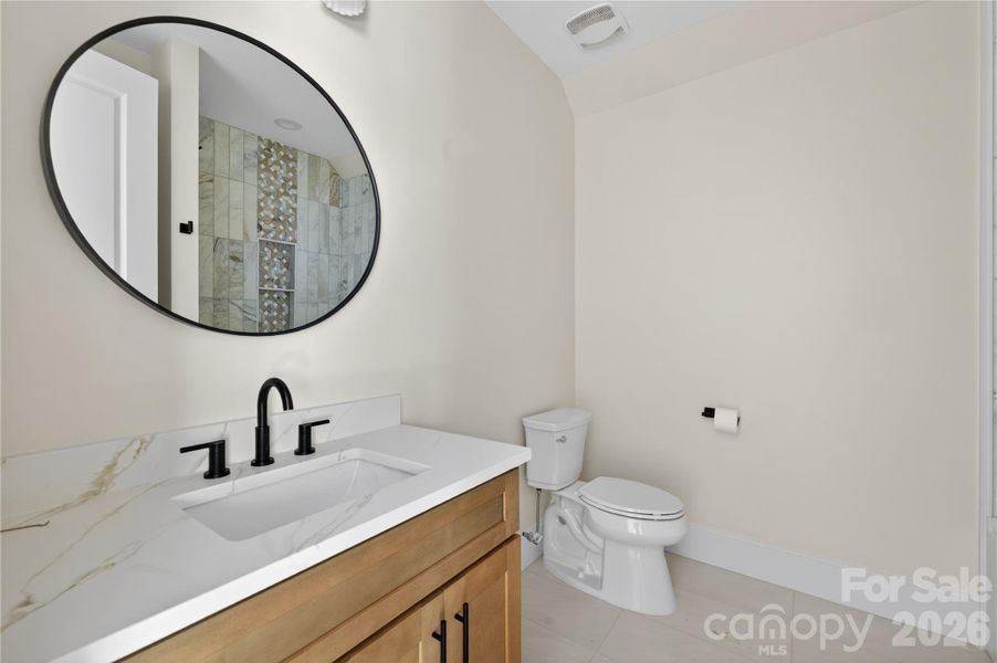 Furnished interior view inside a new home in , Charlotte (Image 36).