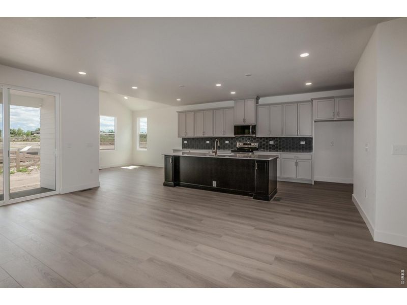 Furnished interior view inside a new home in Prairie Song Story Collection - Single Family Homes, Windsor (Image 10).