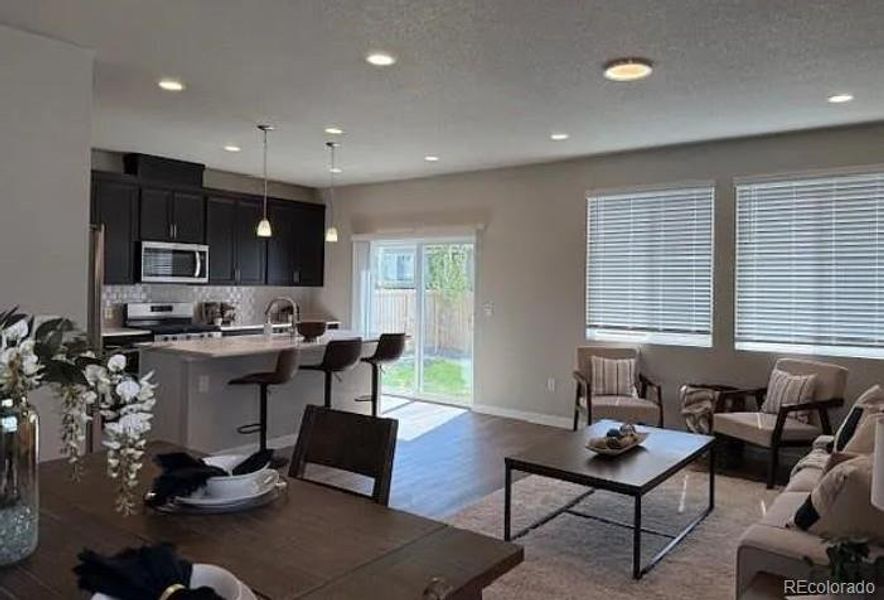 Furnished interior view inside a new home in , Calhan (Image 4).