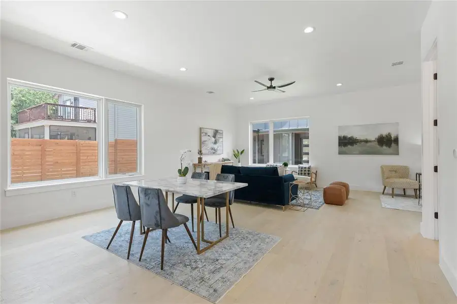 Furnished interior view inside a new home in , Austin (Image 7).