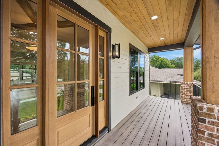 Exterior details and patio area of a home in , Houston (Image 3). Exterior details and patio area of a home in , Houston (Image 3).