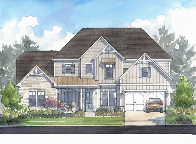 Representative rendering of the exterior for the The Primrose by Windsong Properties (Image 2). Representative rendering of the exterior for the The Primrose by Windsong Properties (Image 2).