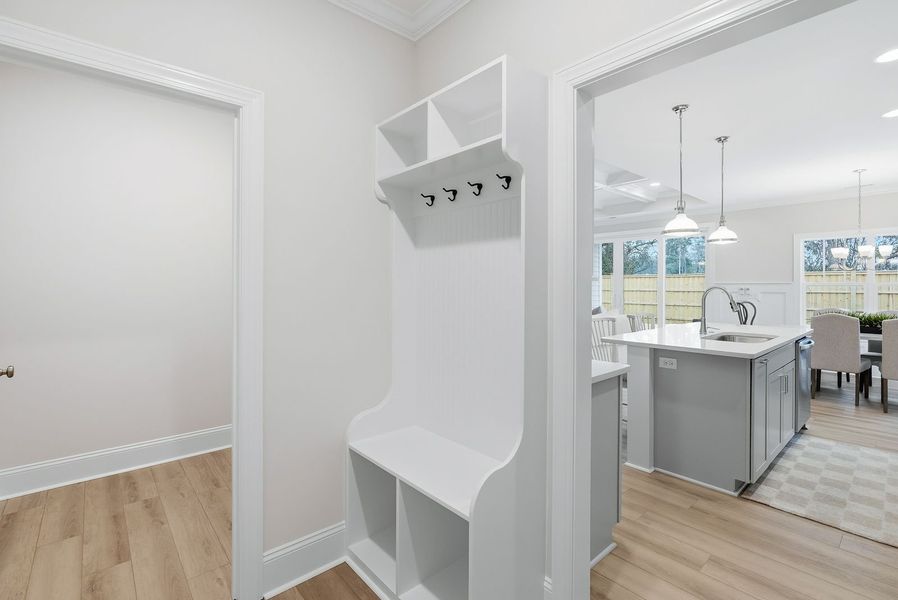 Representative furnished interior of a home built from the Kauai by Bill Clark Homes in The Sanctuary at Sunset Beach, Sunset Beach (Image 41).