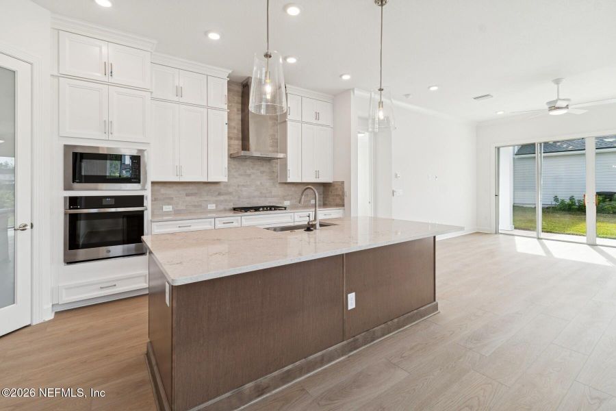 Furnished interior view inside a new home in Reflections 50' Front Load, Ponte Vedra (Image 4).