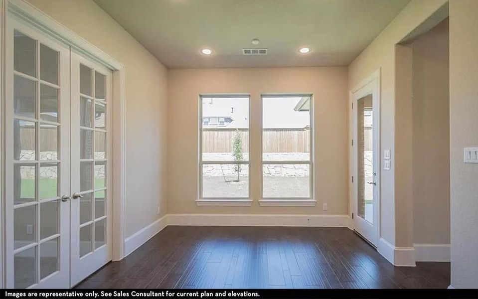 Representative unfurnished interior of a home built from the Cappiello by CastleRock Communities in Arcadia, Brentwood (Image 14).