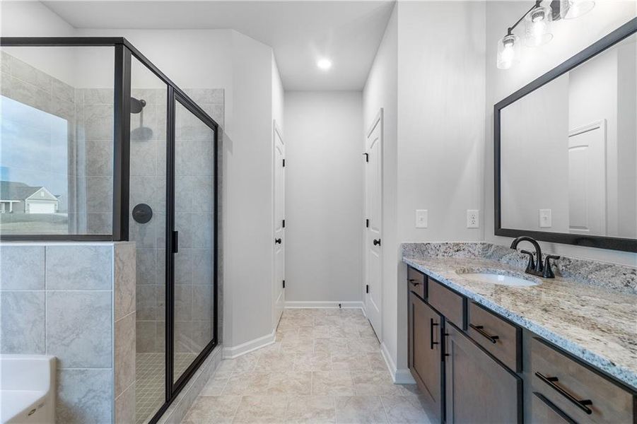 Furnished interior view inside a new home in Harmony Farms, Eatonton (Image 10).