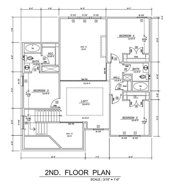 2D floor plan layout of this home in , Rowlett, TX (Image 4).