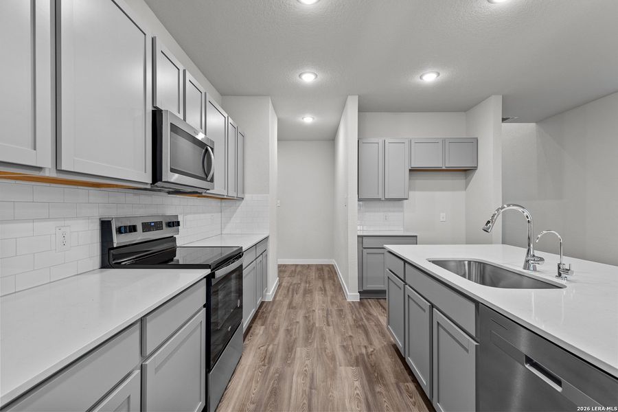 Furnished interior view inside a new home in Applewhite Meadows, San Antonio (Image 9).
