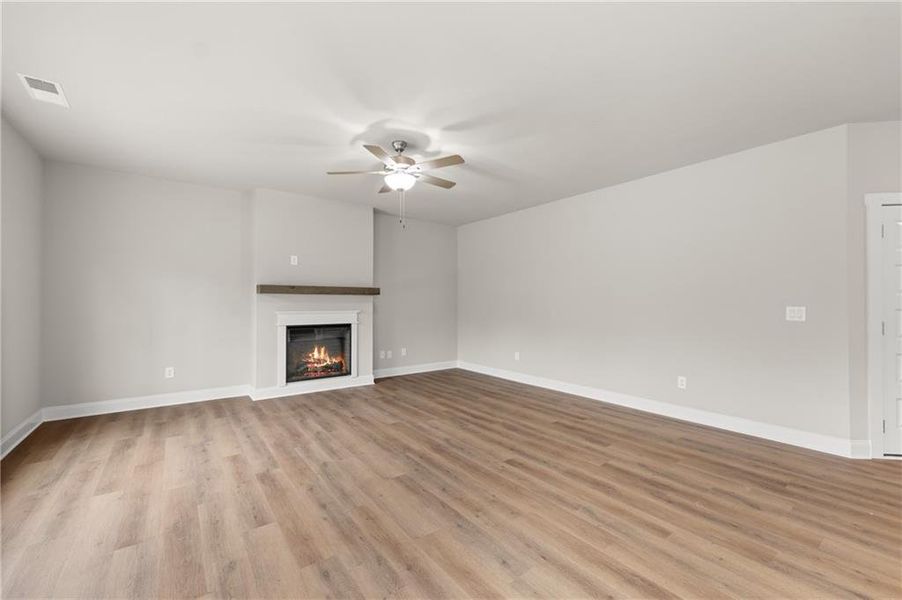 Spacious, unfurnished interior of a new home in , Hartwell (Image 27). Spacious, unfurnished interior of a new home in , Hartwell (Image 27).