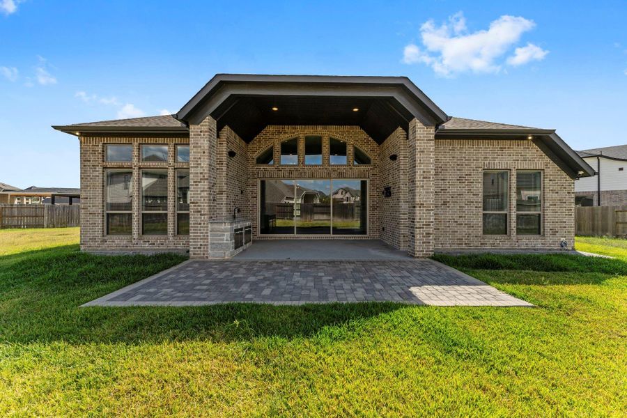 Plenty of space for gatherings, games, or even a future pool. Plenty of space for gatherings, games, or even a future pool.