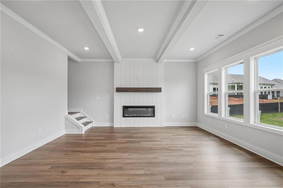 Spacious, unfurnished interior of a new home in Fowler Farms, Auburn (Image 33). Spacious, unfurnished interior of a new home in Fowler Farms, Auburn (Image 33).