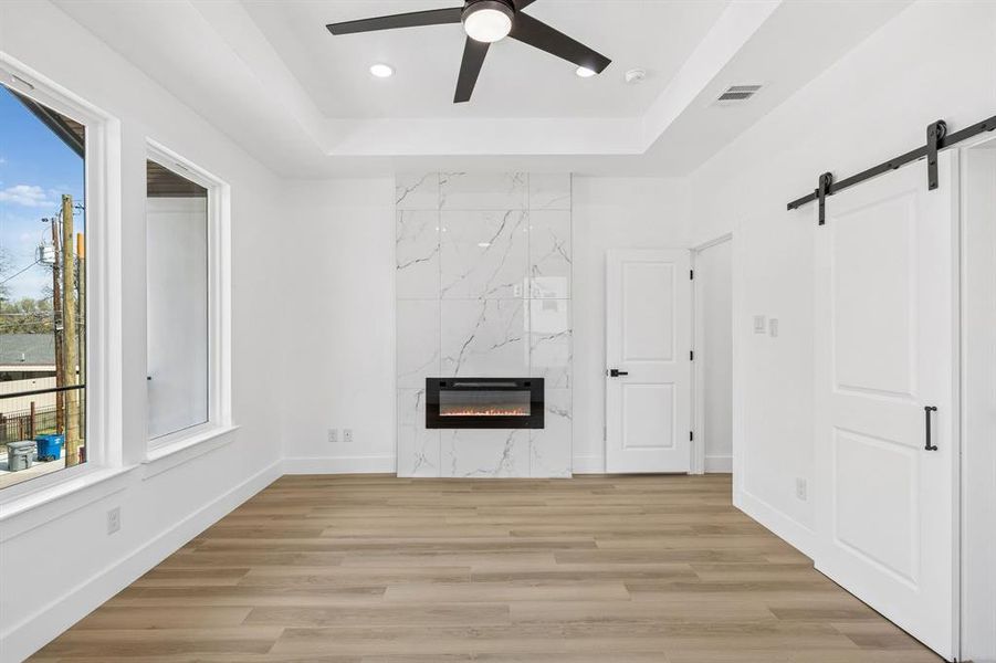 Primary Bedroom Fireplace