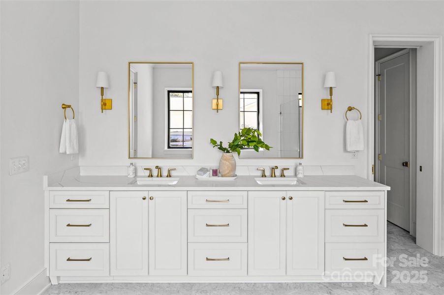 Furnished interior view inside a new home in Stratford Chase, Charlotte (Image 6).