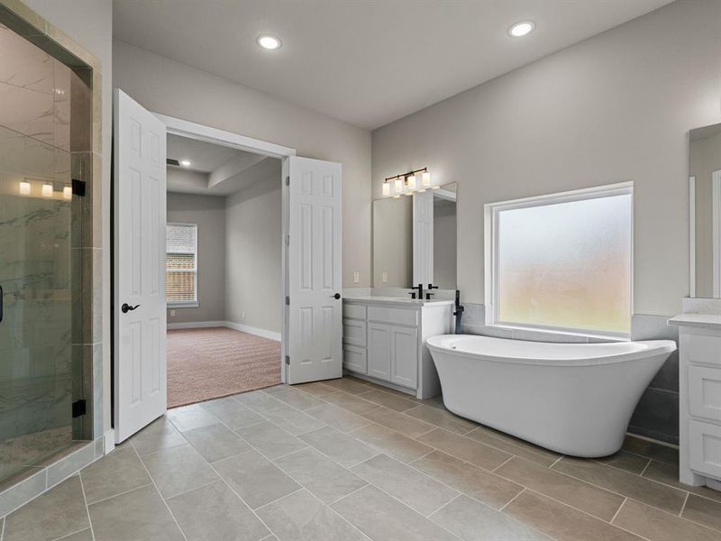 Furnished interior view inside a new home in , Denison (Image 14). Furnished interior view inside a new home in , Denison (Image 14).