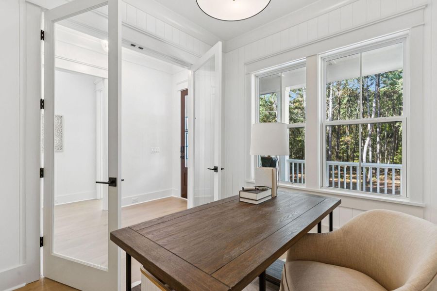 Furnished interior view inside a new home in , Mount Pleasant (Image 61).