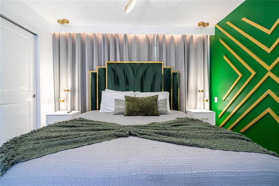 Furnished interior view inside a new home in , Kissimmee (Image 16).