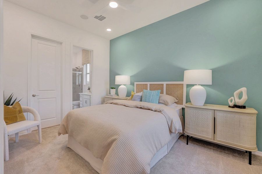 Representative furnished interior of a home built from the Lagoon by Mattamy Homes in Tyler Ranch, Buckeye (Image 30).