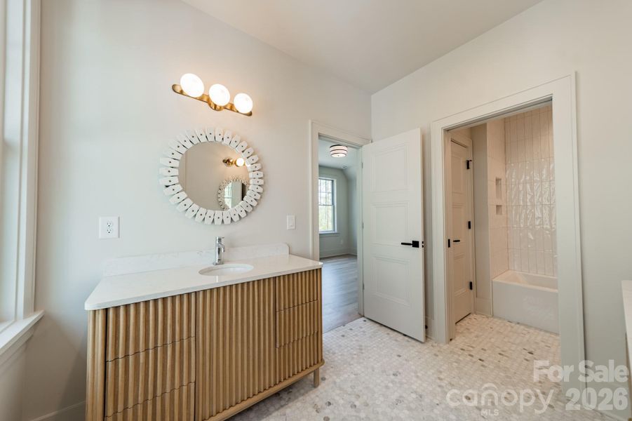 Furnished interior view inside a new home in , Denver (Image 36).