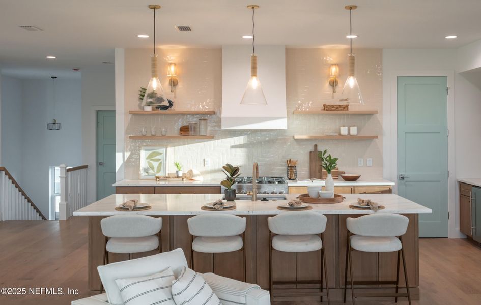 Furnished interior view inside a new home in , St. Johns (Image 28).