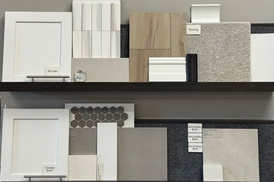 Sample of building materials used in homes in Wellington, Fort Worth (Image 27).