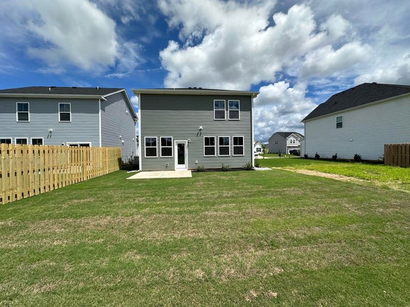 Exterior details and patio area of a home in Windsor, North Augusta (Image 4). Exterior details and patio area of a home in Windsor, North Augusta (Image 4).
