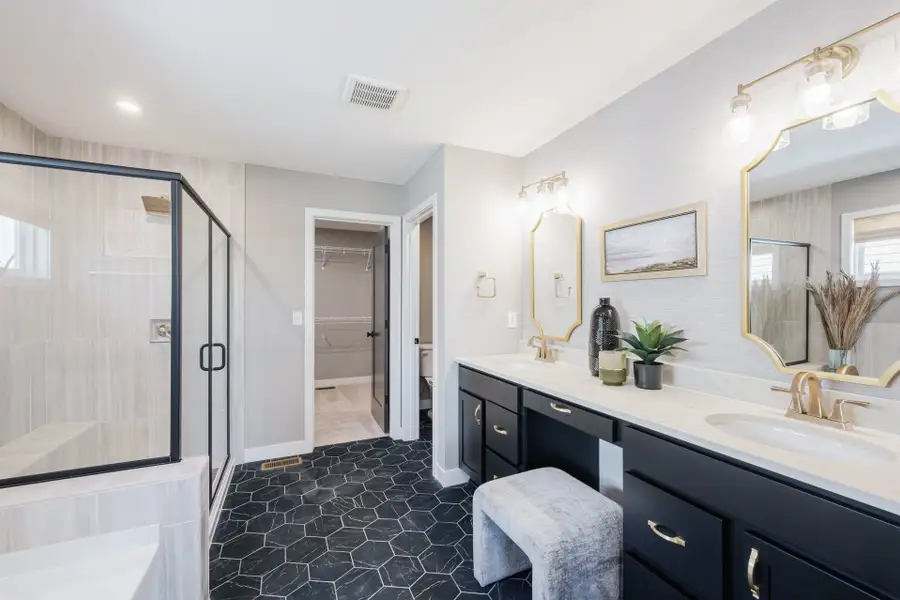 Representative furnished interior of a home built from the Grandin by Fischer Homes in The Dunes at Sandbar, Santa Rosa Beach (Image 39).
