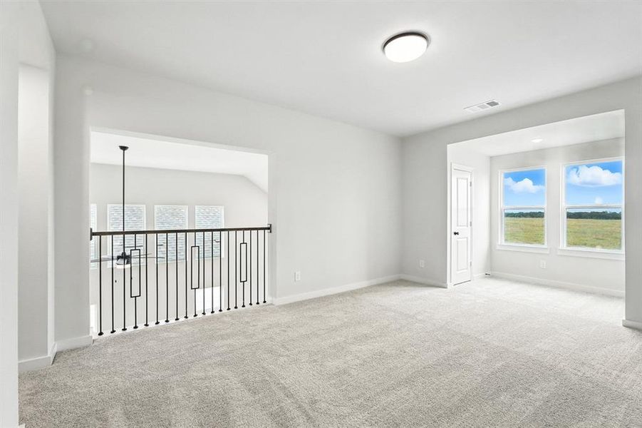 Spacious, unfurnished interior of a new home in Sonoma Verde: 60ft. lots, McLendon-Chisholm (Image 12). Spacious, unfurnished interior of a new home in Sonoma Verde: 60ft. lots, McLendon-Chisholm (Image 12).