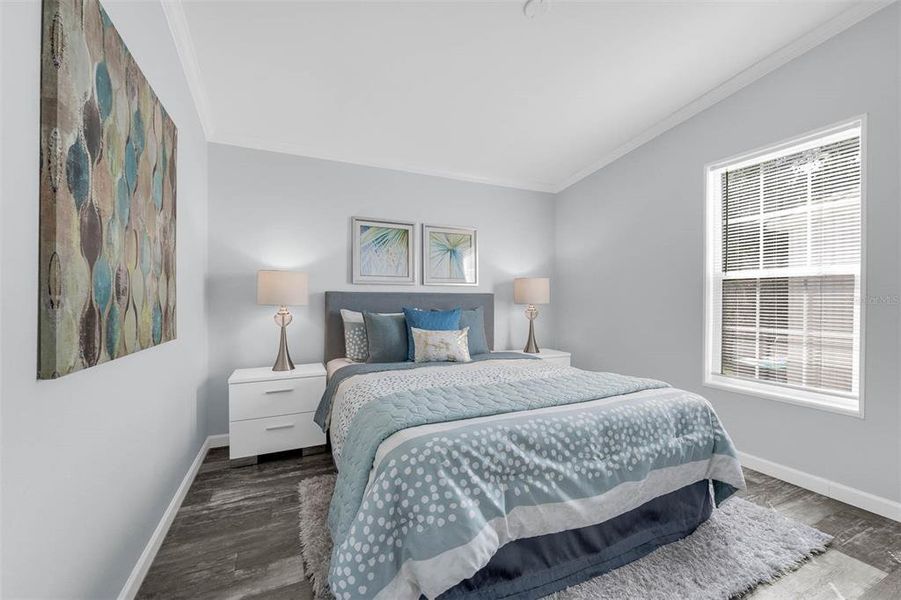 Furnished interior view inside a new home in , Orlando (Image 26).