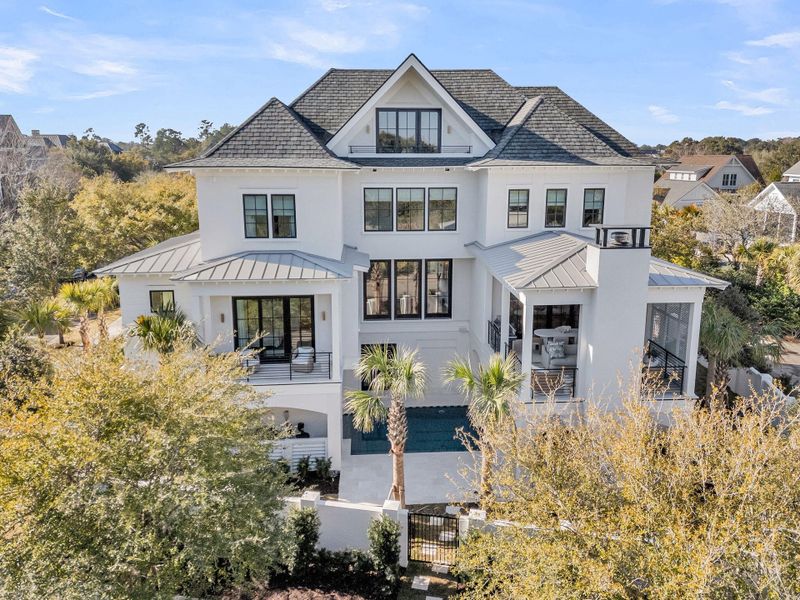 Front exterior of a new home in , Charleston, SC, highlighting curb appeal (Image 33).