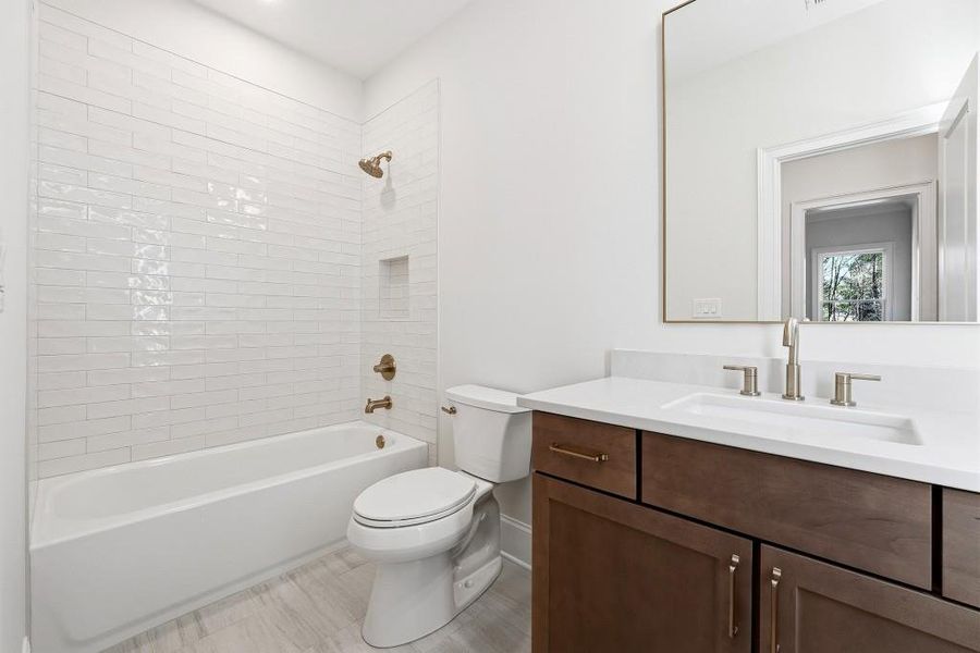 Furnished interior view inside a new home in , Marietta (Image 6).