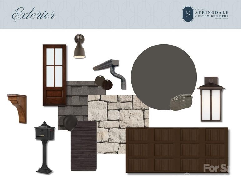 Sample of building materials used in homes in , Charlotte (Image 11).